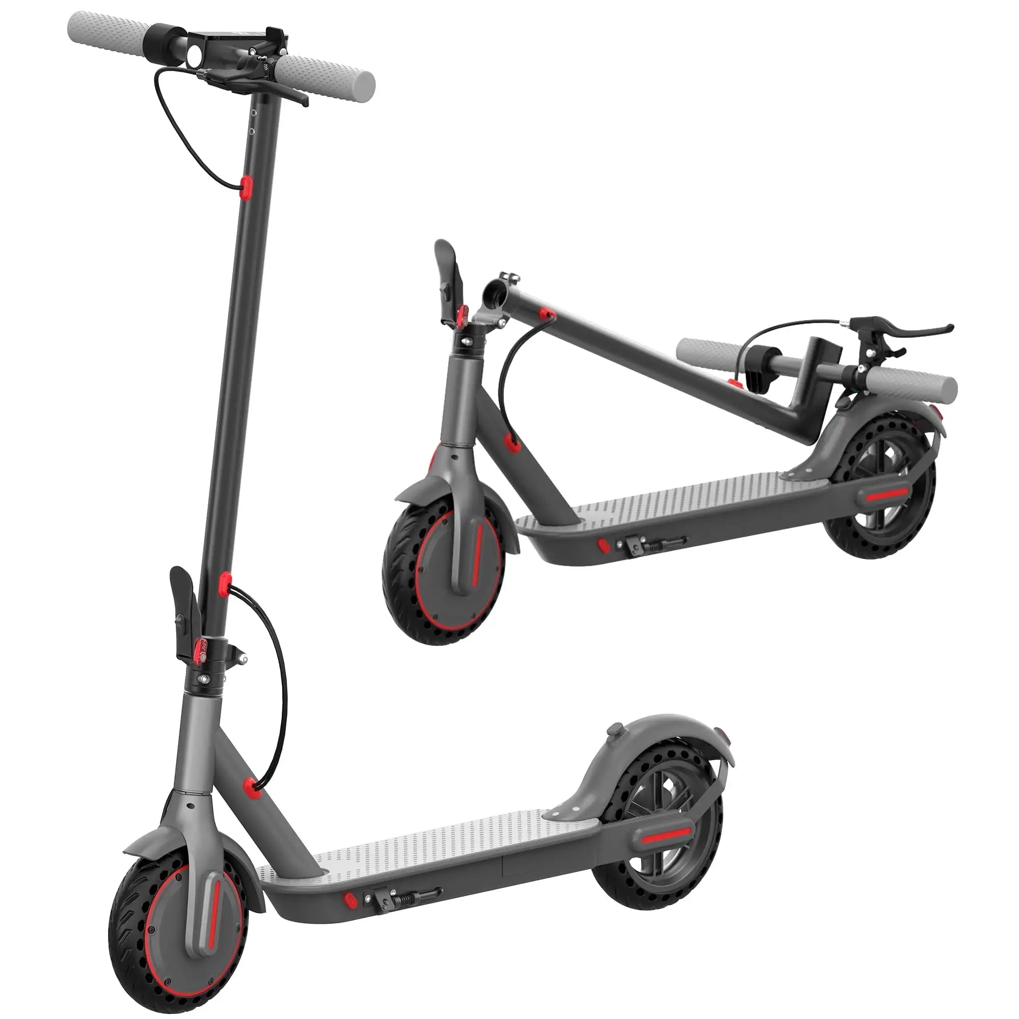 2025 Upgrate AOVOPRO Smart APP Electric Scooter 350W/500W Powerful Motor 36V/42V 25-45KM  Range Adults EScooter with Dual Brake