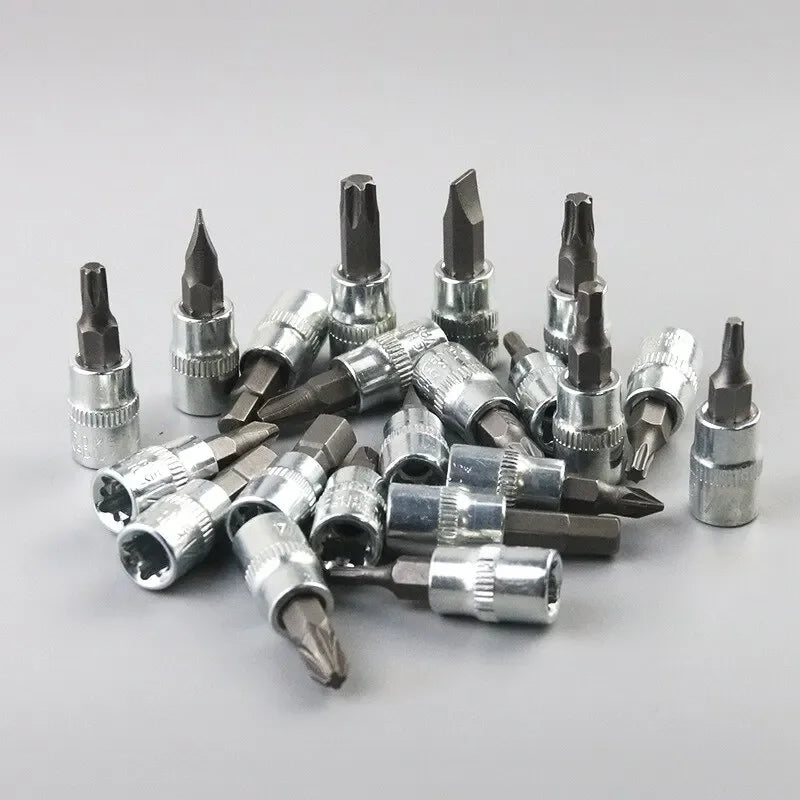 New 46-piece car repair tool kit 1/4 inch socket set car repair kit pry ratchet torque wrench combination car maintenance tools